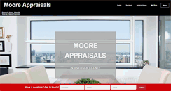 Desktop Screenshot of mooreappraisals.com